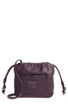 Marc Jacobs Tied Up Leather Crossbody Bag - Purple