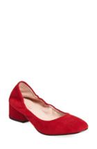 Women's Avec Les Filles Gigi Block Heel Pump M - Red