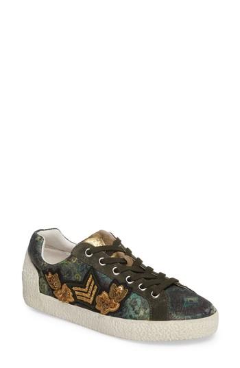 Women's Ash Embellished Low-top Sneaker