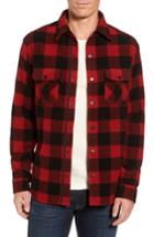 Men's Smartwool Anchor Line Flannel Shirt - Red