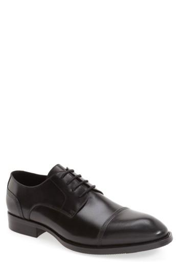 Men's Zanzara 'gauguin' Cap Toe Derby M - Black