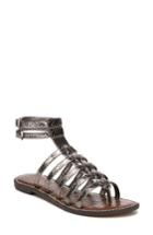 Women's Sam Edelman 'gilda' Gladiator Sandal M - Metallic