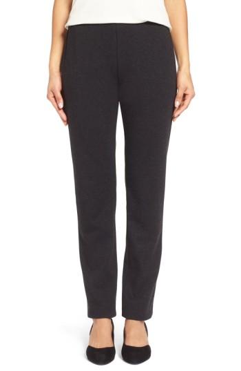 Women's Eileen Fisher Skinny Ponte Pants, Size - Grey