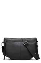 Elizabeth And James Finley Moon Leather Crossbody Bag - Black