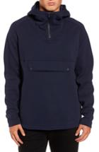 Men's Lacoste Double Face Pullover Hoodie (s) - Blue