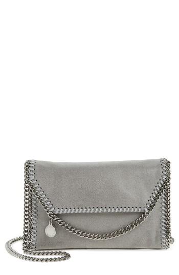 Stella Mccartney Mini Falabella Shaggy Deer Faux Leather Shoulder Bag -