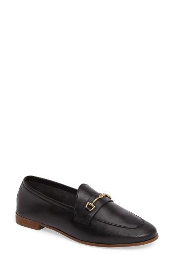 Women's Topshop Karpenter Bit Loafer .5us / 36eu - Black