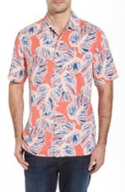 Men's Tommy Bahama Leaf It To Chance Silk Camp Shirt