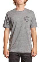 Men's Brixton Yates Premium T-shirt, Size - Grey