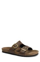 Men's Trask Findley Slide Sandal M - Brown