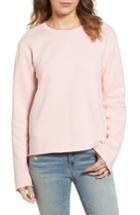 Women's Sincerely Jules Bell Sleeve Sweatshirt, Size - Pink