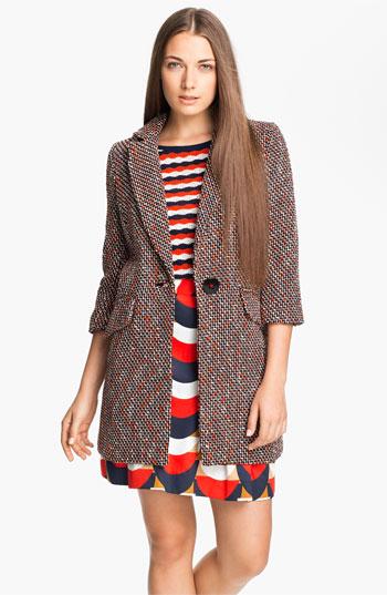Milly  Alegra  Tweed Coat