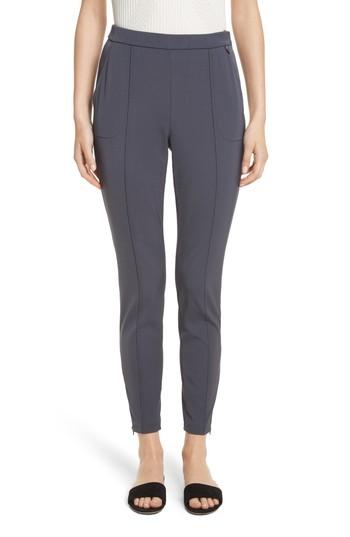 Women's St. John Collection Stretch Tech Twill Pants - Grey