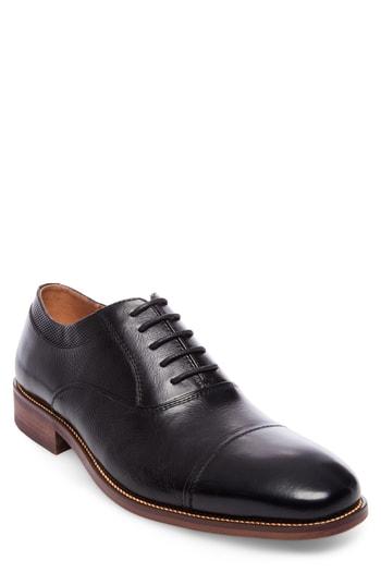 Men's Steve Madden Glympse Cap Toe Oxford M - Black