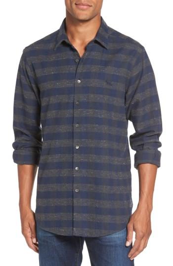 Men's Rodd & Gunn Santa Rosa Sports Fit Check Sport Shirt - Grey