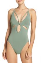 Women's Robin Piccone Ava One-piece Swimsuit - Green