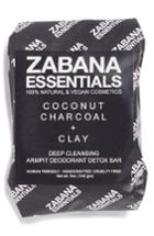 Zabana Essentials Coconut, Charcoal & Clay Armpit Detox Bar