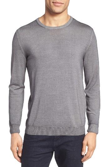 Men's Pal Zileri Merino Wool Sweater R Eu - Grey