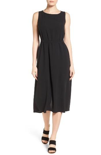 Women's Eileen Fisher Silk Midi Dress