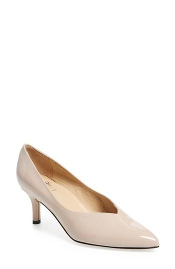 Women's Amalfi By Rangoni Palma Pointy Toe Pump M - Beige