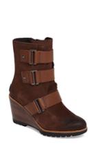 Women's Sorel After Hours Waterproof Bootie .5 M - Brown