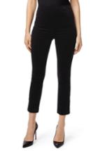 Women's J Brand Natalie Velvet High Waist Crop Skinny Pants - Black