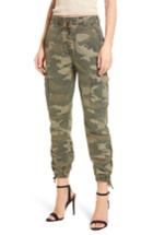 Women's Afrm Sullivan Army Cargo Jogger Pants - Green