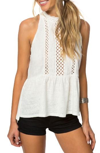 Women's O'neill Vivien Halter Top - Ivory