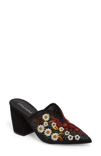 Women's Jeffrey Campbell Complete-e Mule M - Black
