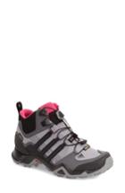 Women's Adidas 'terrex Swift R Mid Gtx' Gore-tex Hiking Boot M - Pink