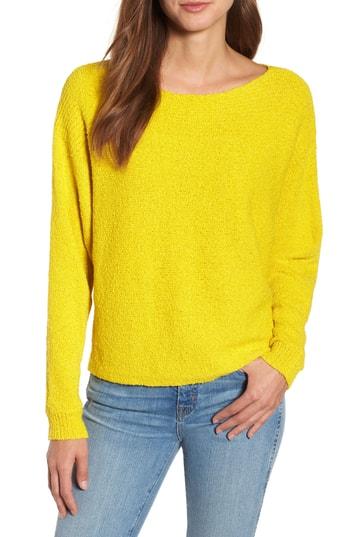 Women's Calson Dolman Sleeve Sweater - Yellow