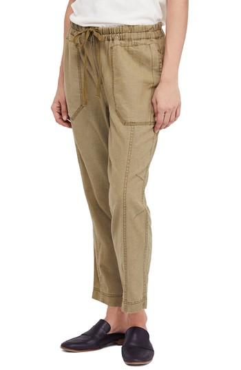 Women's Free People Palmer Skinny Utility Pants - Green