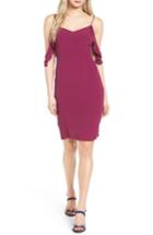 Women's Astr The Label Cold Shoulder Cami Dress - Purple