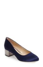 Women's Imagine By Vince Camuto Helsh Block Heel Pump .5 M - Blue