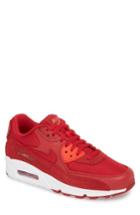 Men's Nike Air Max 90 Premium Sneaker M - Red