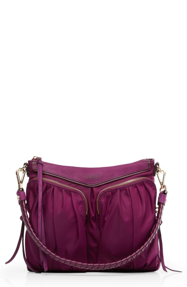 Mz Wallace Thompson Bedford - Small Nylon Hobo - Purple