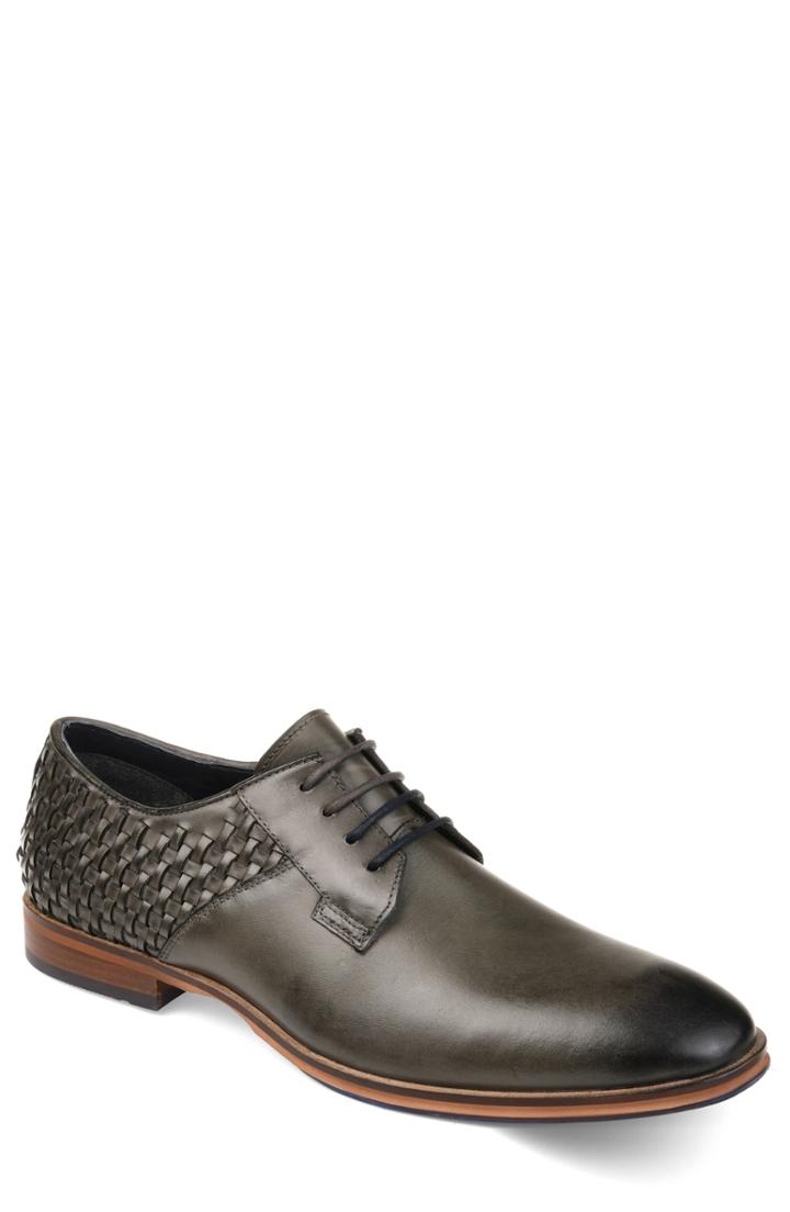 Men's Thomas And Vine Legion Woven Plain Toe Derby M - Grey