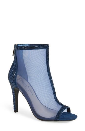 Women's Jessica Simpson Energee Bootie .5 M - Blue
