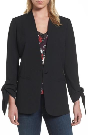 Women's Halogen Tie Sleeve Blazer