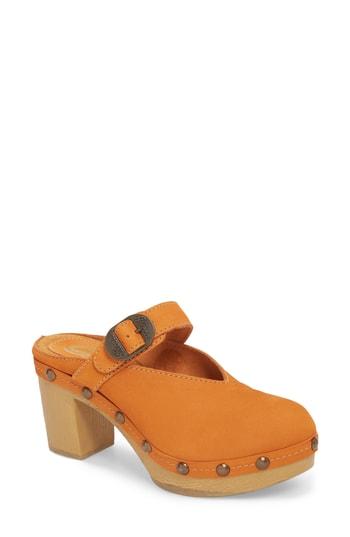 Women's Sbicca Natacha Studded Mary Jane Clog M - Orange