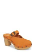 Women's Sbicca Natacha Studded Mary Jane Clog M - Orange