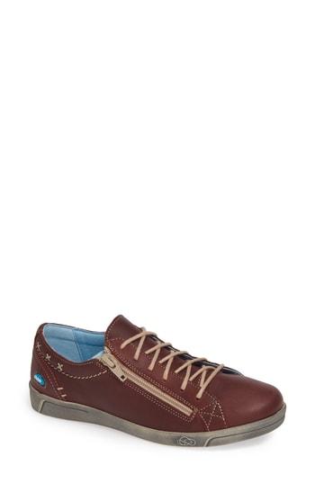 Women's Cloud 'aika' Leather Sneaker Us / 35eu - Purple
