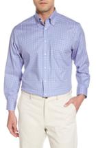Men's Nordstrom Men's Shop Traditional Fit Non-iron Gingham Dress Shirt - 32 - Pink