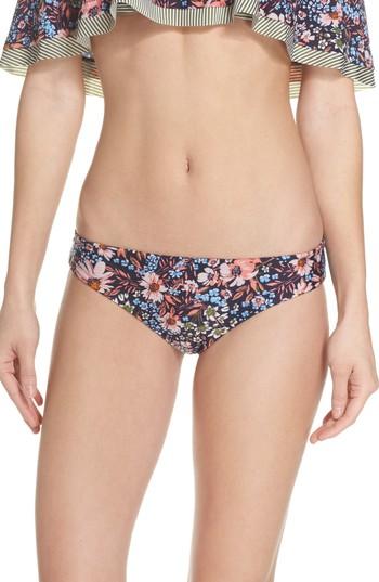 Women's Bca Enchanted Reversible Bikini Bottoms - Green