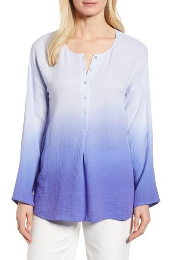 Women's Nic+zoe Take Comfort Tunic Top - Blue
