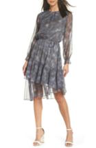 Women's Nsr London Watercolor Yoryu Dress - Grey