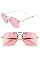 Women's Elizabeth And James Mason 57mm Rimless Navigator Sunglasses -