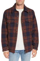 Men's Filson 'macinaw' Plaid Wool Flannel Shirt Jacket