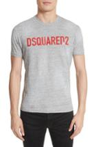 Men's Dsquared2 Logo T-shirt, Size - Grey