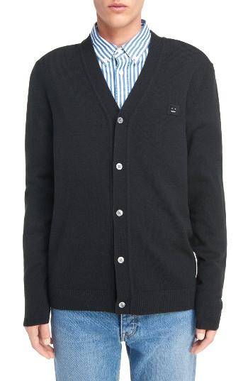 Men's Acne Studios Dasher C Wool Cardigan
